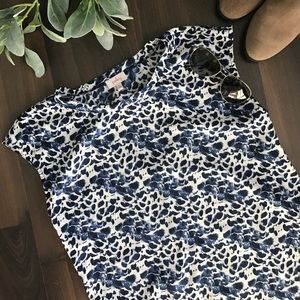 Cap sleeve blouse